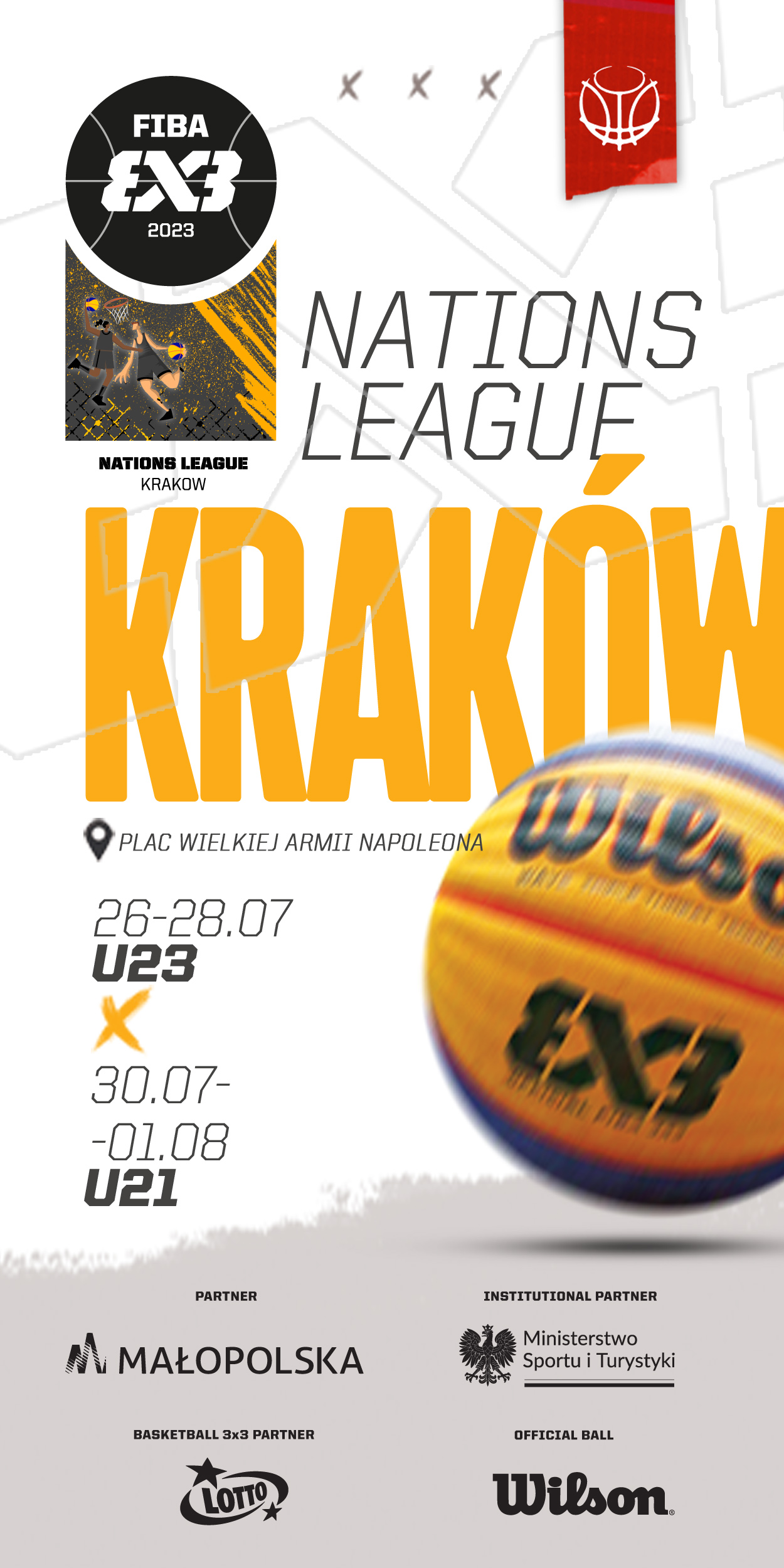 Plakat informujący o wydarzeniu