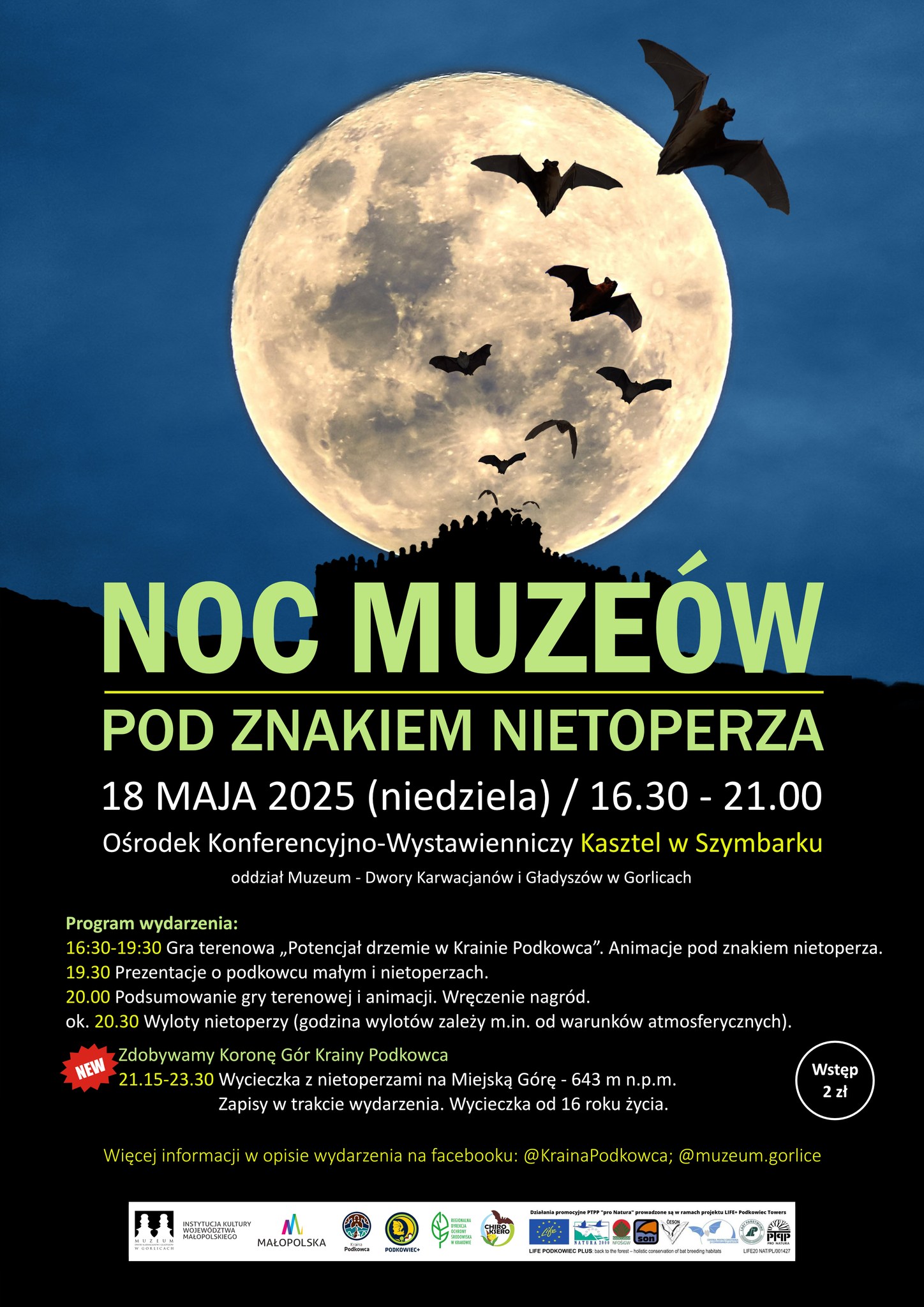 Noc Muzeów pod znakiem nietoperza