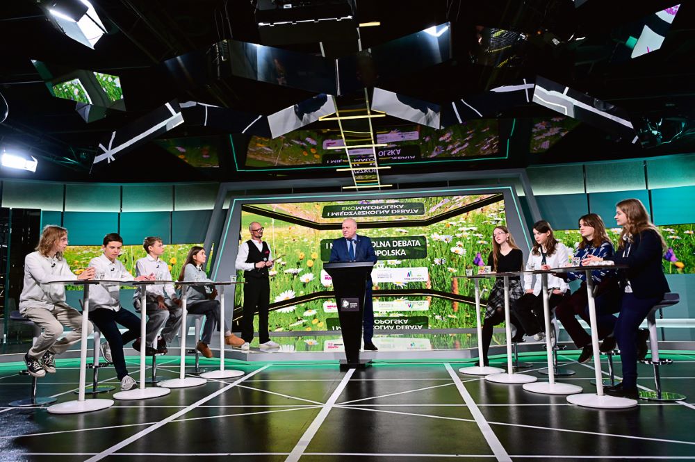Sala na której odbywała się debata.