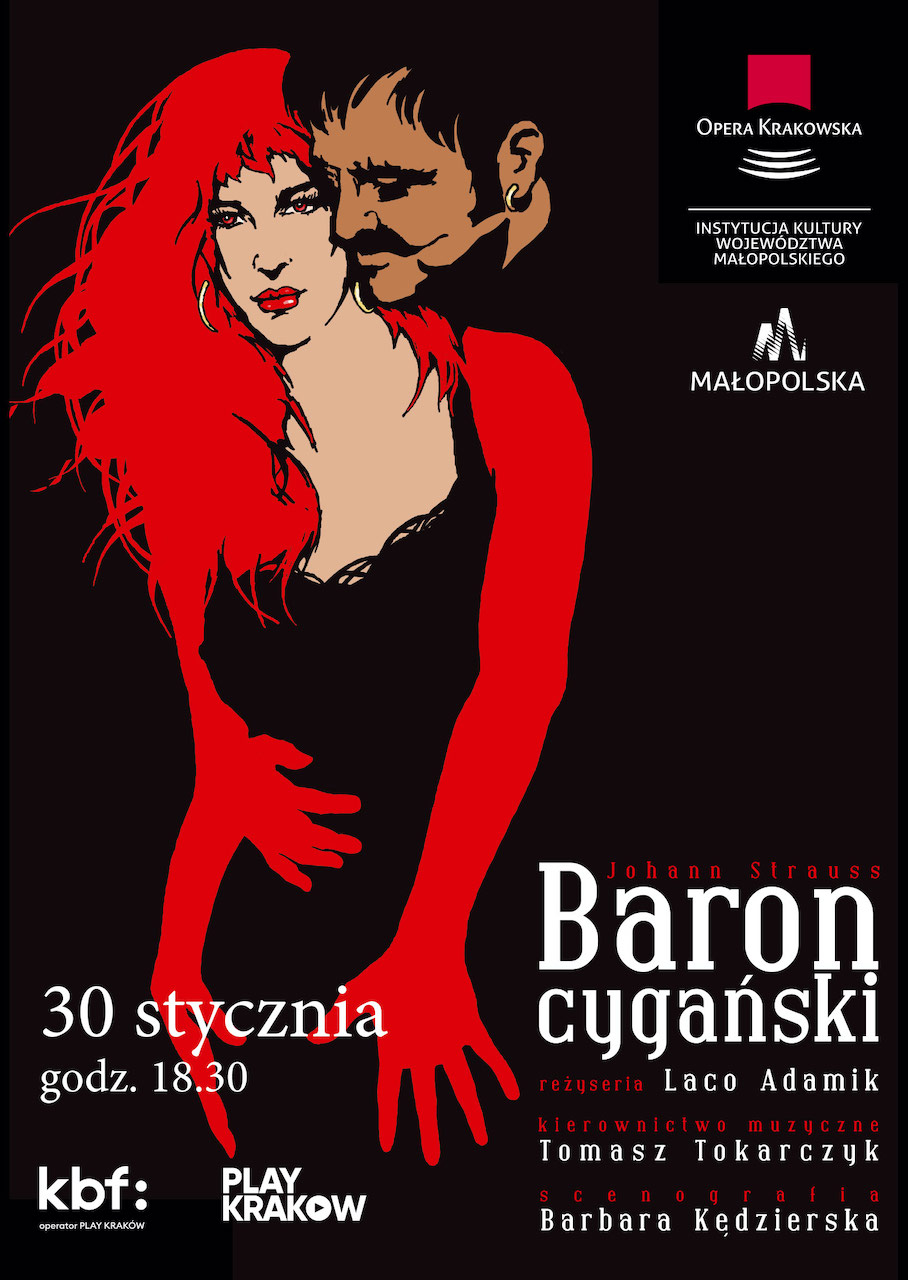 Baron cygański. Plakat