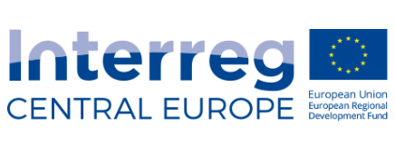 Logotyp promocyjny programu Interreg Europa Środkowa