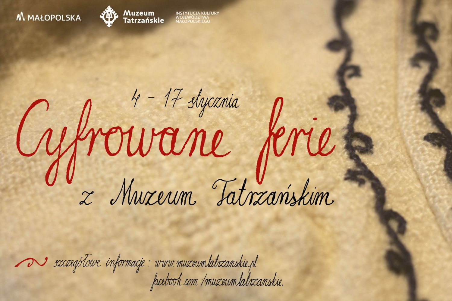 Cyfrowe ferie z Muzeum Tatrzańskim. Grafika