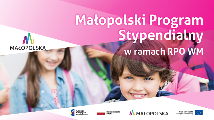 baner reklamujący program Stypendialny w ramach RPO WM