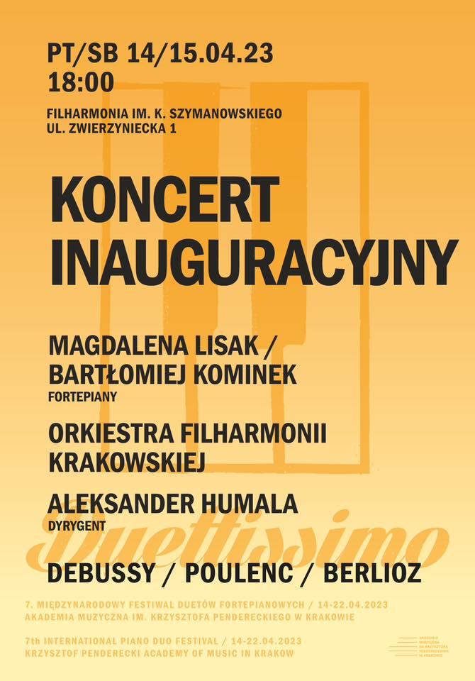 Koncert duetów fortepianowych