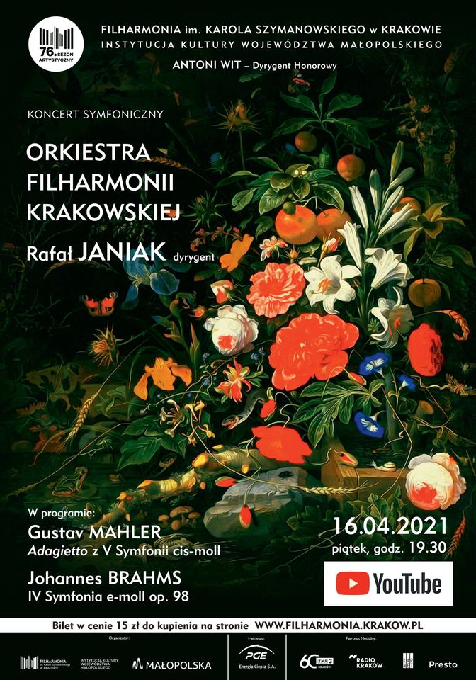 Koncert online Filharmonii Krakowskiej