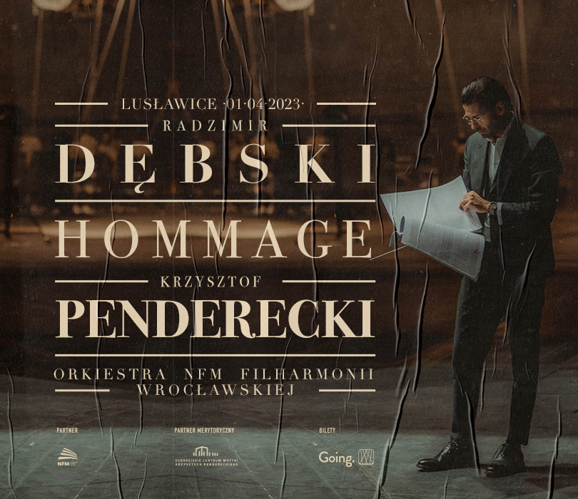 Koncert Radzimira Dębskiego - plakat