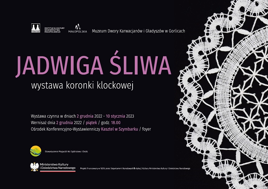 Plakat wystawy Jadwigi Śliwy