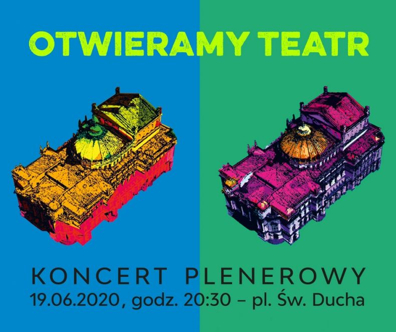 Koncert plenerowy Teatru im. J. Słowackiego w Krakowie