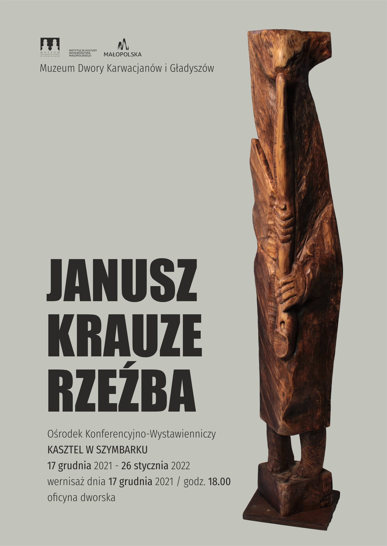 Wystawa rzeźb Janusza Krauze w Gorlicach