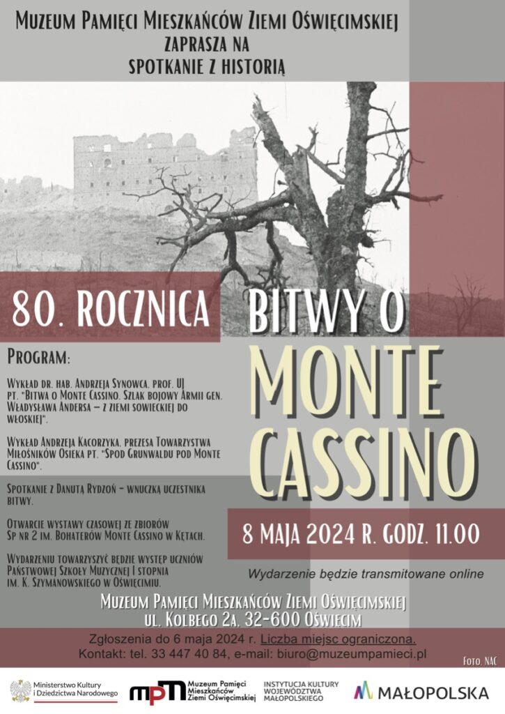 Spotkanie o bitwie pod Monte Cassino