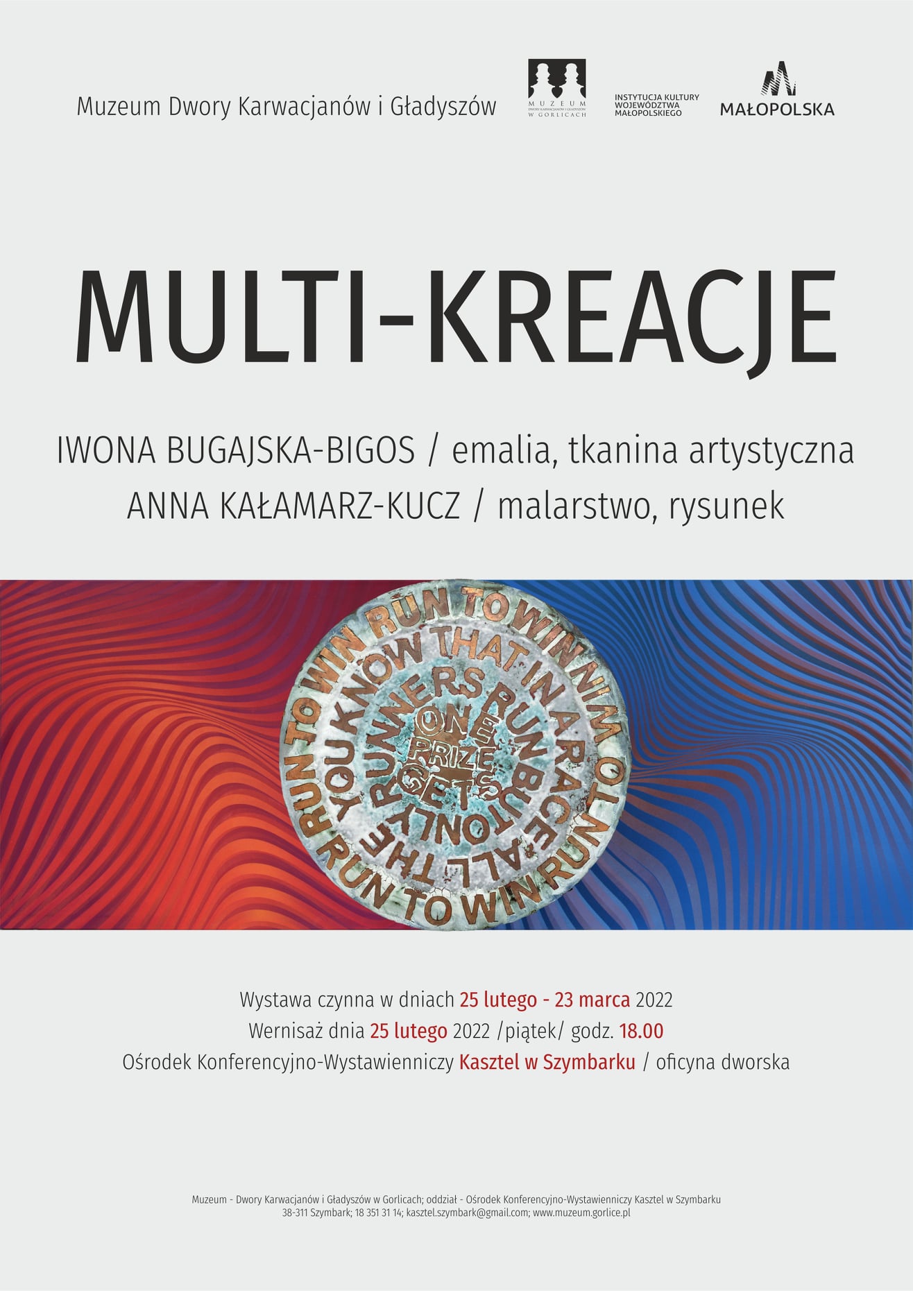 Multi-kreacje - wystawa, plakat