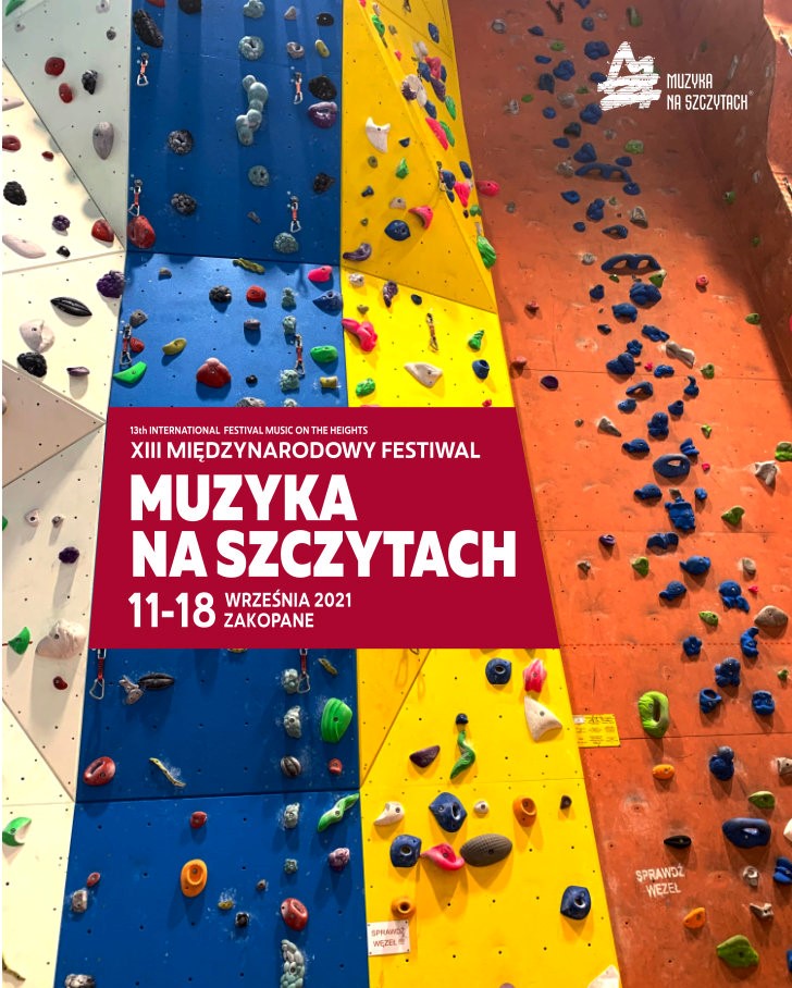 Muzyka na szczytach - plakat festiwalu