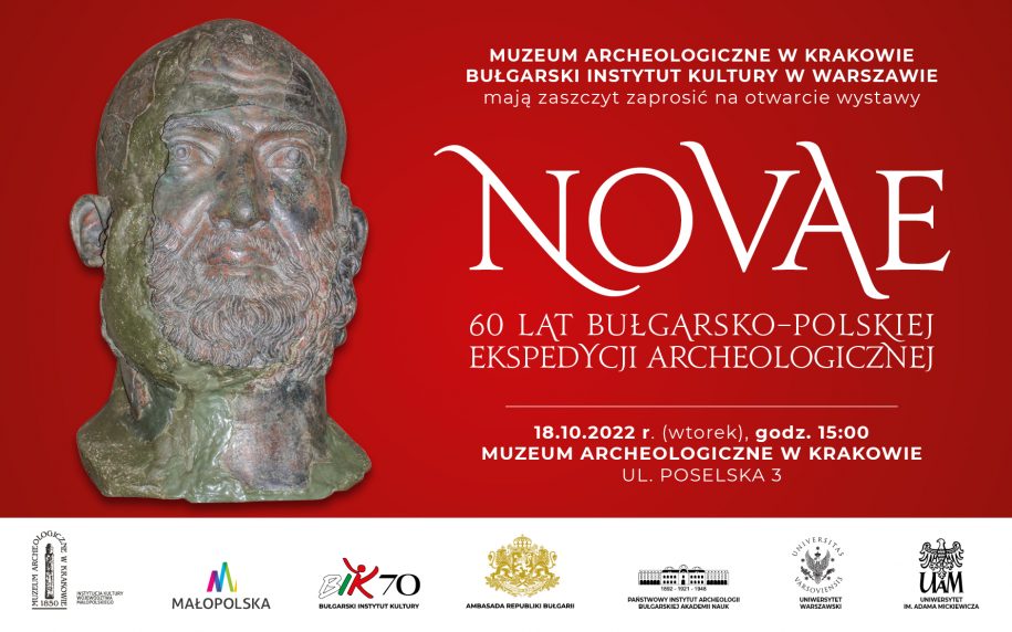 baner promujący wystawę Novae