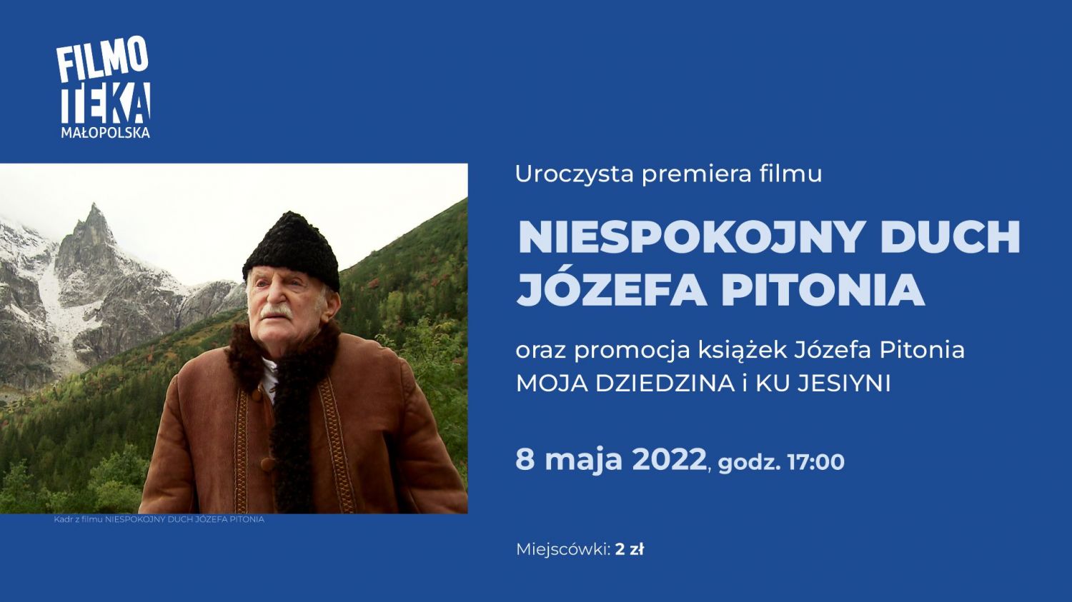 Niespokojny duch - plakat promujący premierę filmu