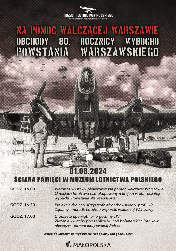 Rocznica Powstania Warszawskiego - plakat
