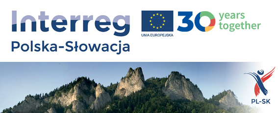 Logotyp Programu Interreg Polska-Słowacja