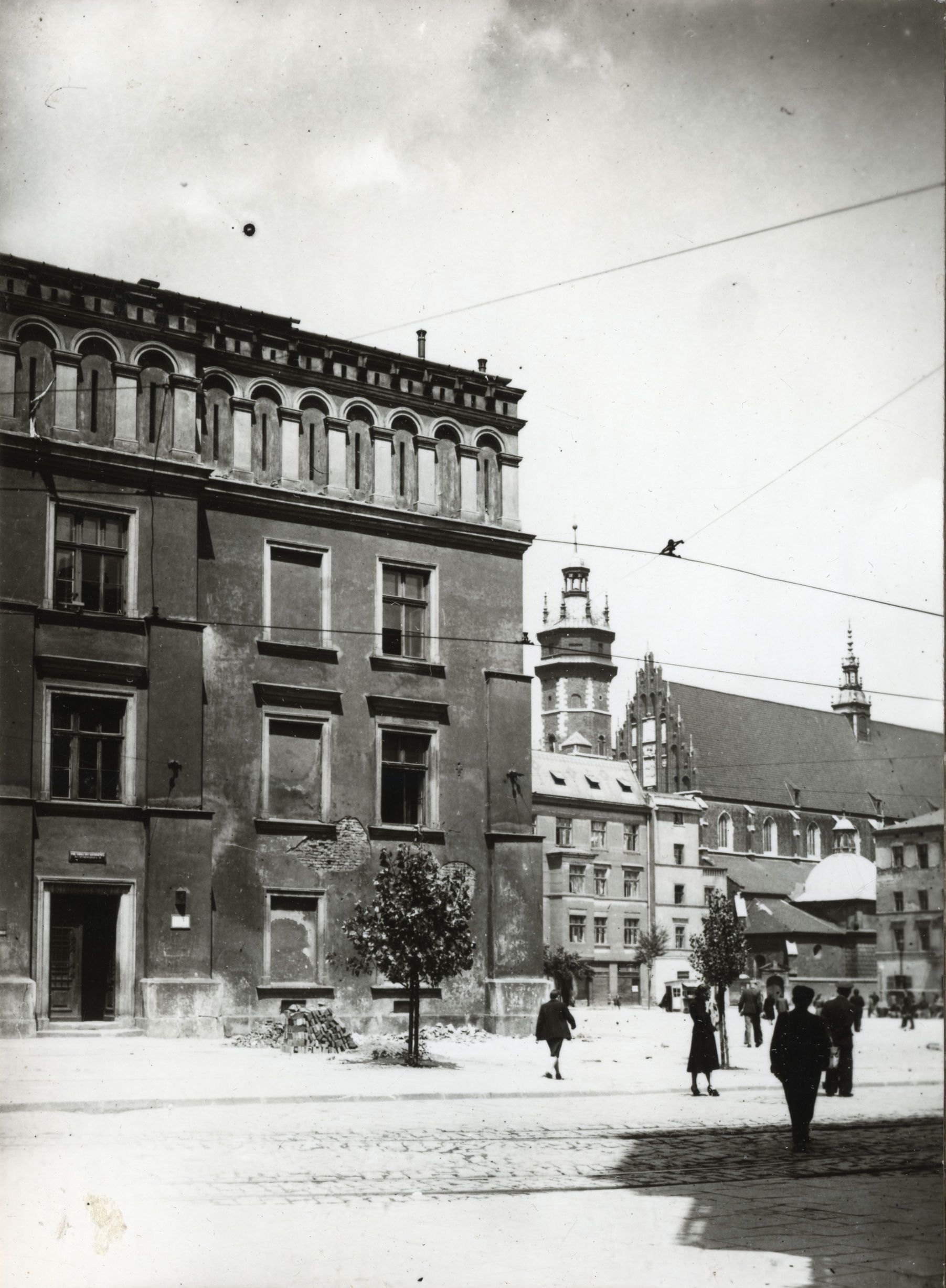 Plac Wolnica - archiwalne zdjęcie