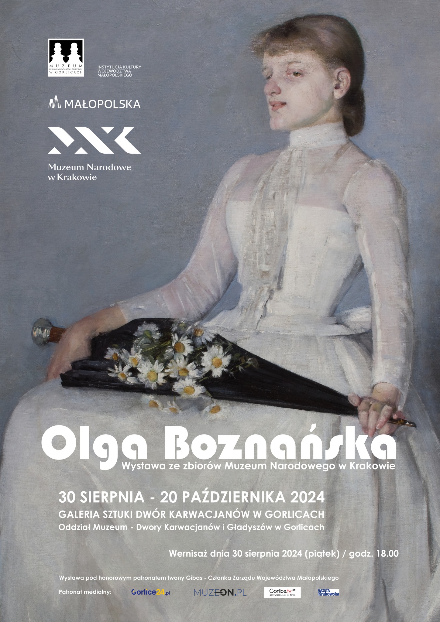 Wystawa Olgi Boznańskiej - plakat