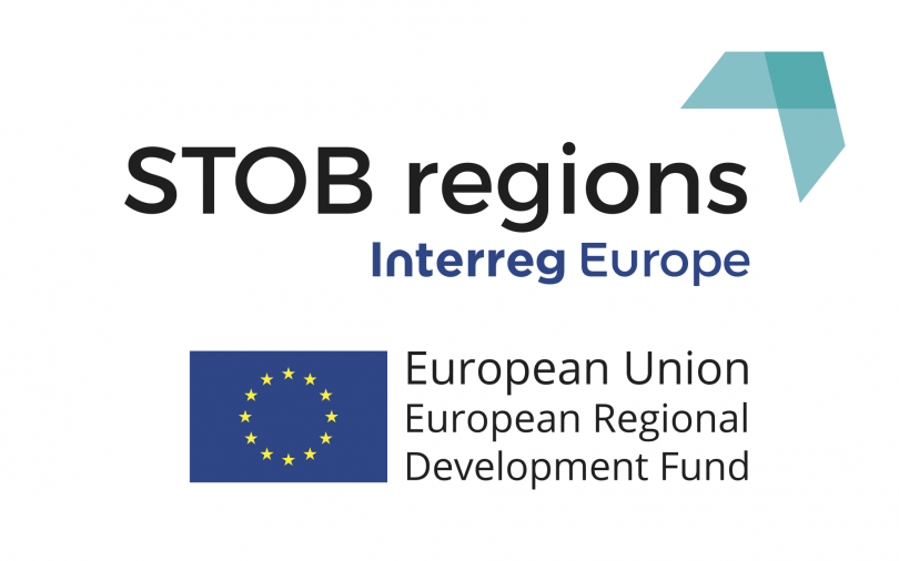 logo, napis stob regions