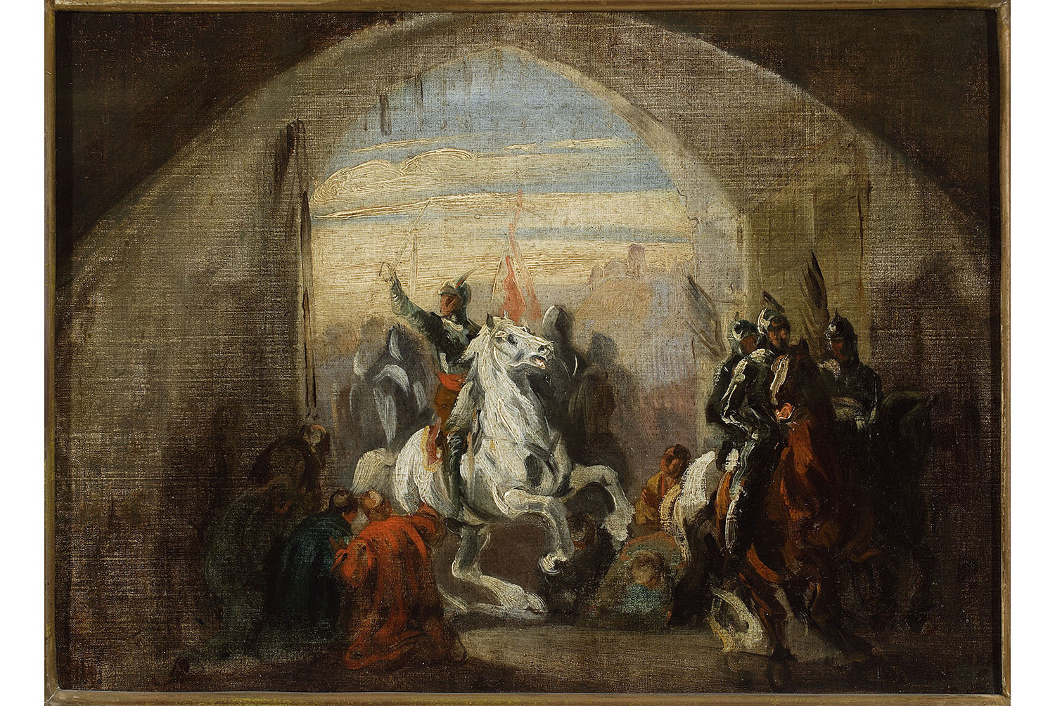 Piotr Michałowski (1800–1855), Wjazd Bolesława Chrobrego do Kijowa, ok. 1837 r.