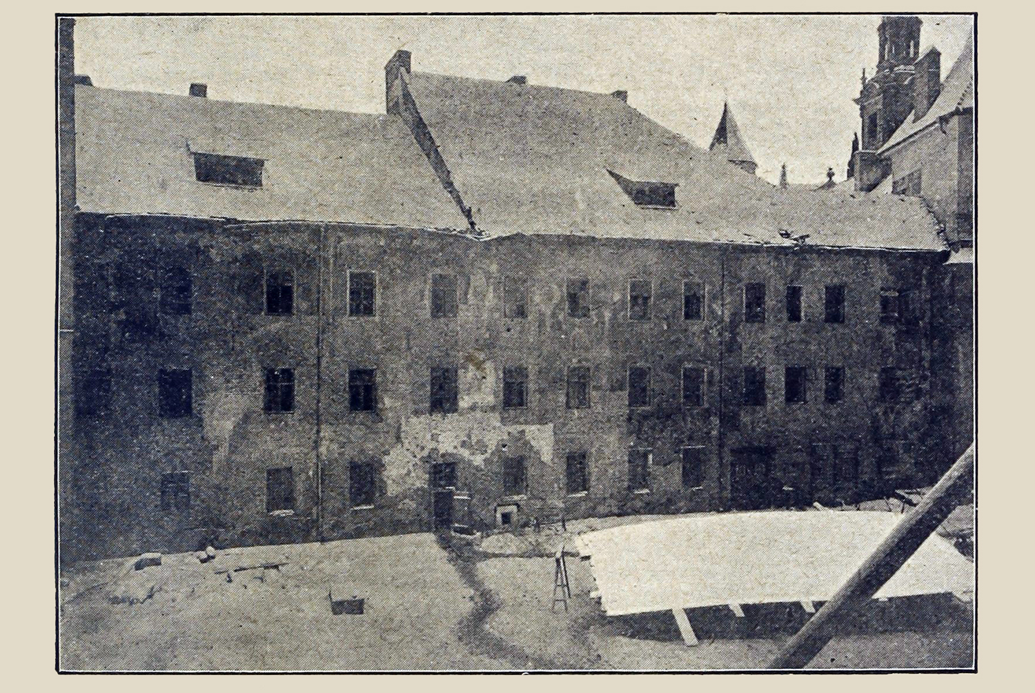 Szpital wojskowy na Wzgórzu Wawelskim
