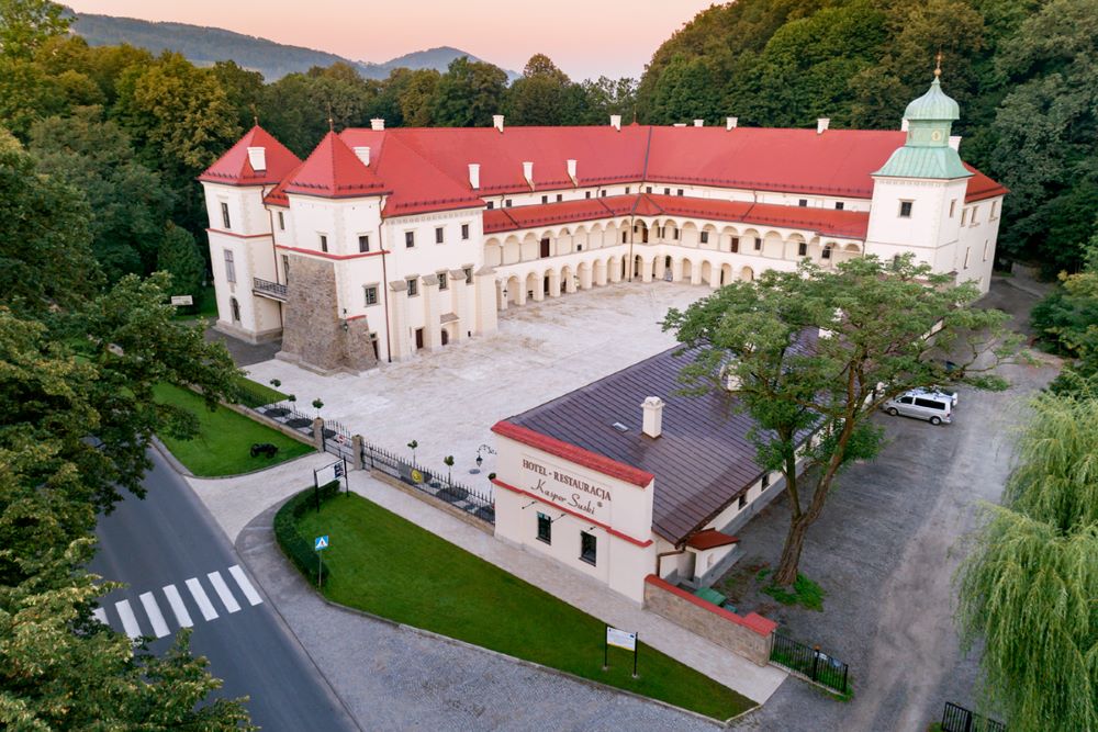 Zamek w Suchej Beskidzkiej.