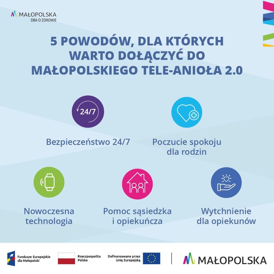 grafika przedstawia 5 powód dla których warto dołączyc do projektu 