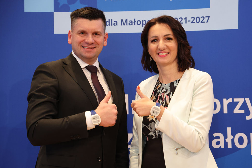 Łukasz Smółka i Marta Malec-Lech