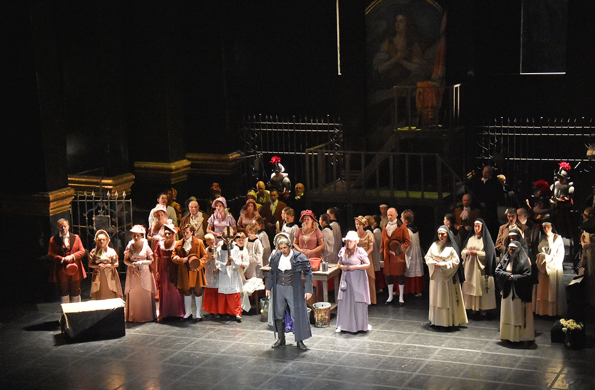 Zdjęcie ze spektaklu Opery Krakowskiej - Tosca.