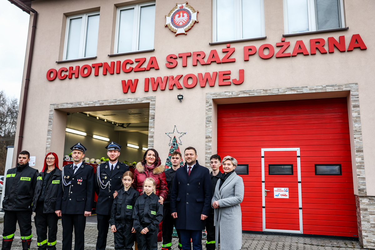 OSP z gmin Gnojnik i Iwkowa z nowym sprzętem 