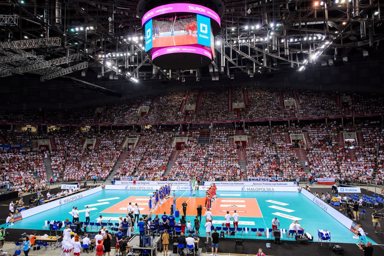 Memoriał im. H. J. Wagnera mecz siatkarski w Tauron Arena Kraków