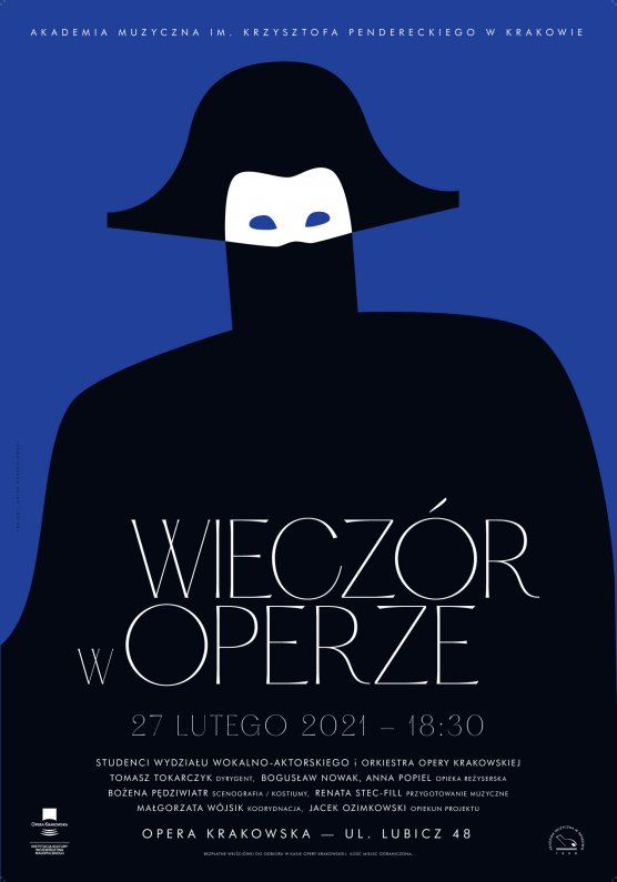 Wieczór w Operze. Plakat