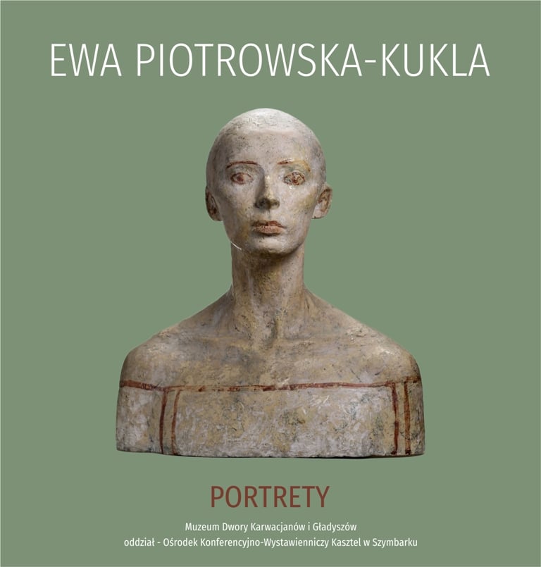 Plakat wystawy Ewy Piotrowskiej-Kukli