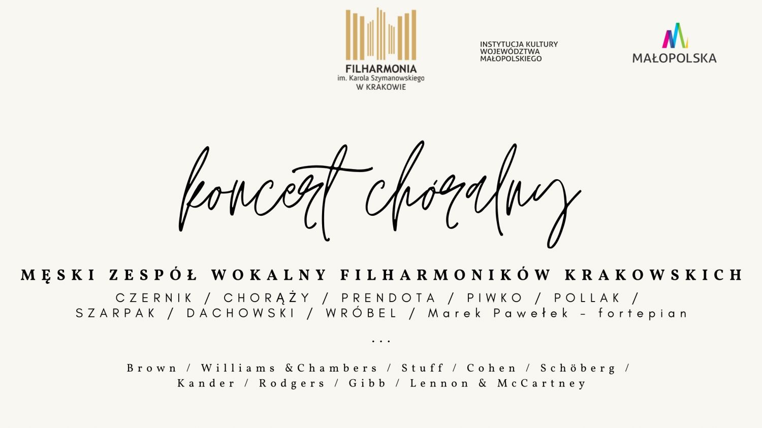 Koncert Filharmonii Krakowskiej