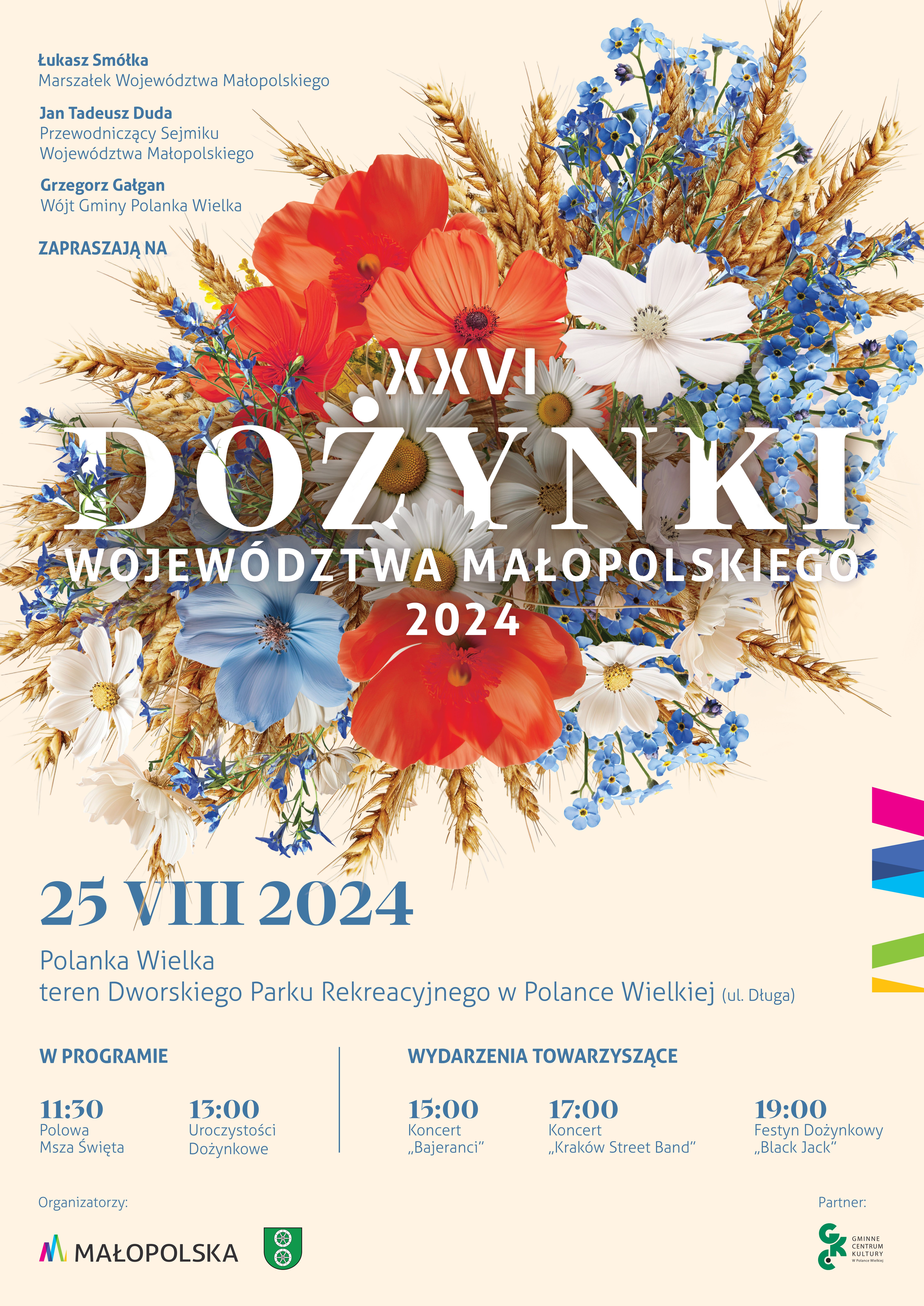 Grafika dożynki województwa