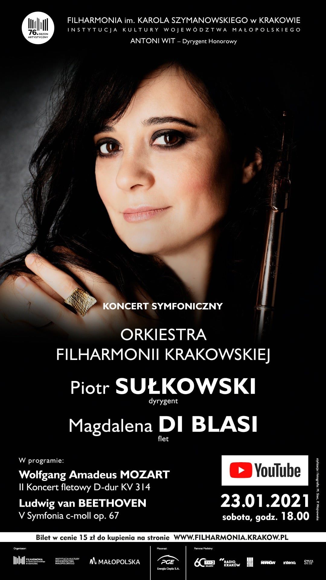 Plakat Koncertu Symfonicznego