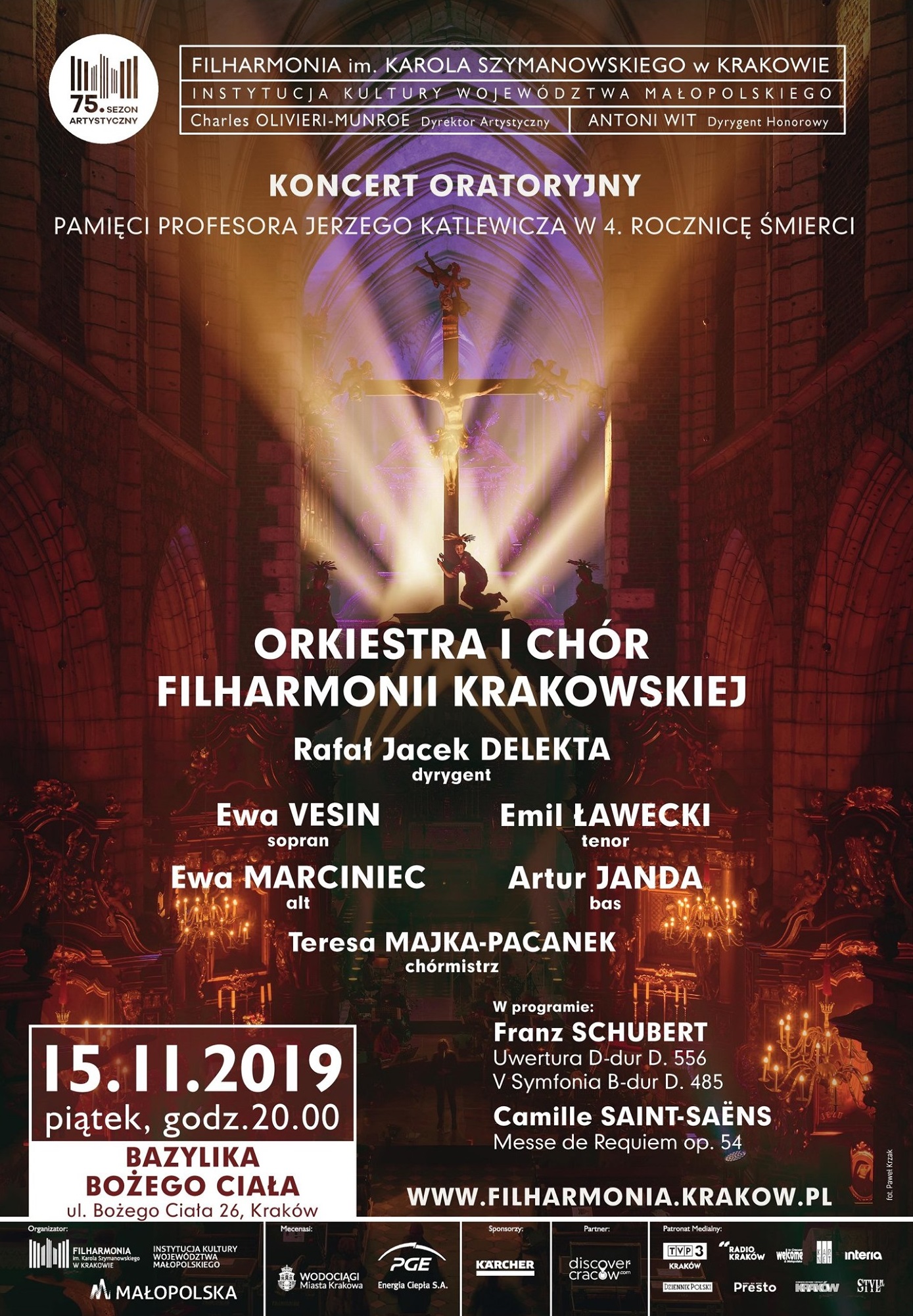 Koncert oratoryjny, fot. Filharmonia Krakowska