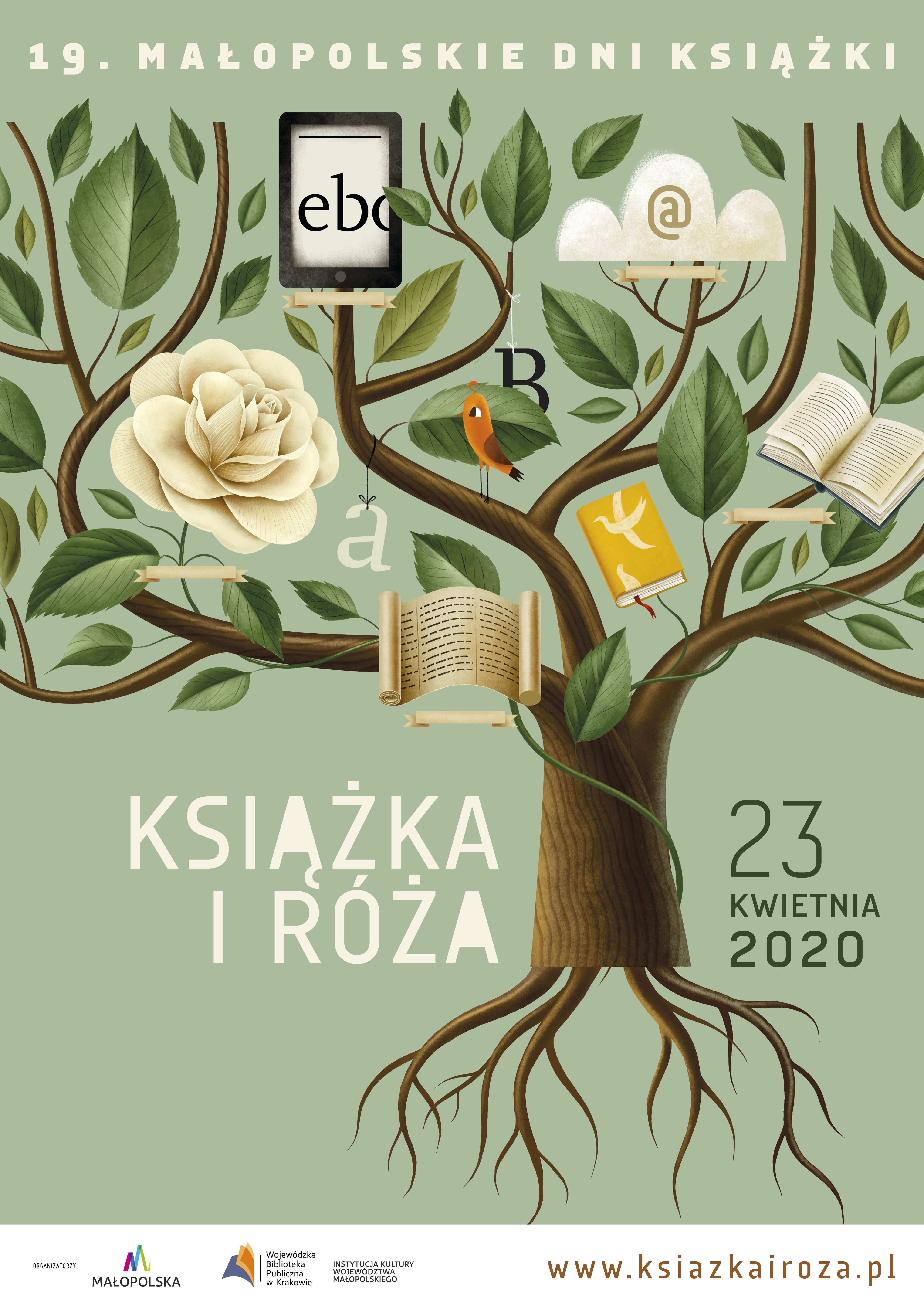 Małopolskie Dni Książki - plakat