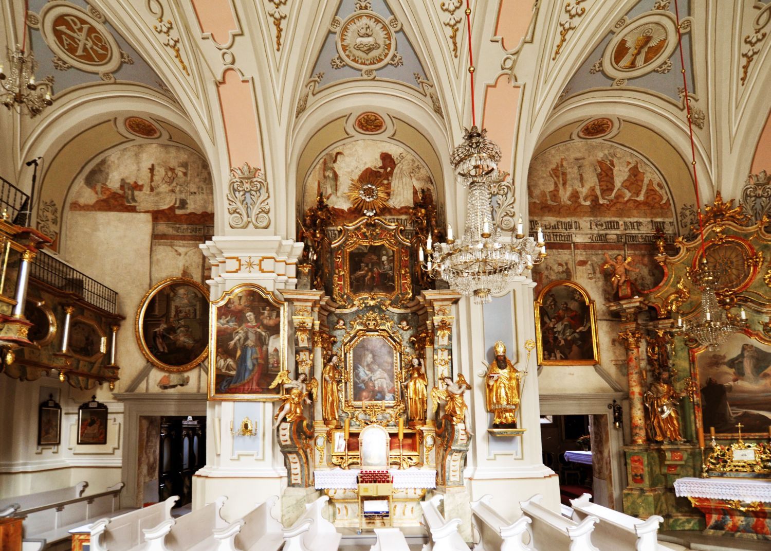 malowidła gotyckie w kościele w Niedzicy