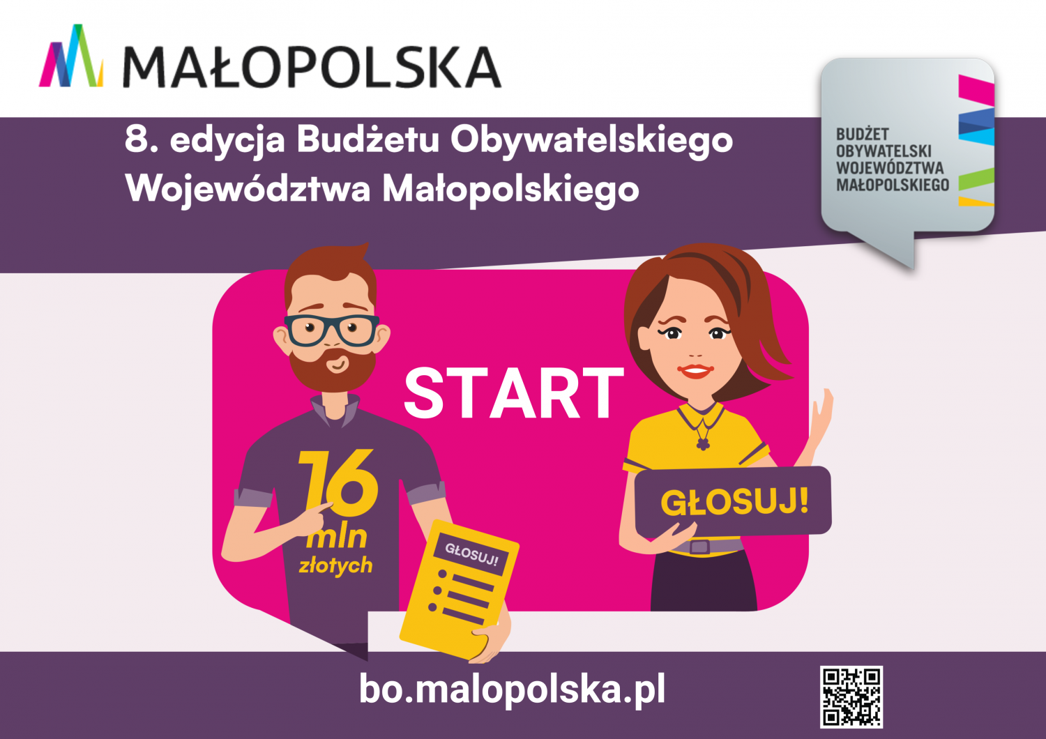 Startuje głosowanie w Budżecie Obywatelskim Województwa Małopolskiego