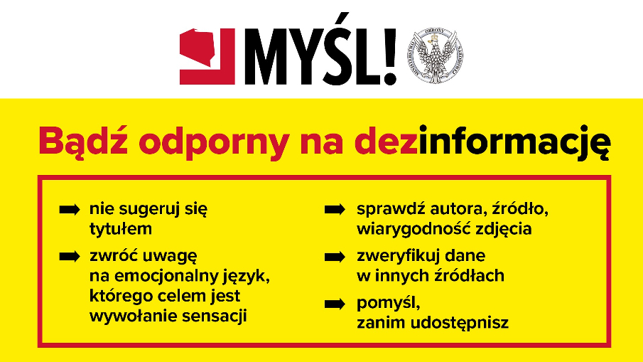 Bądź odporny na dezinformację