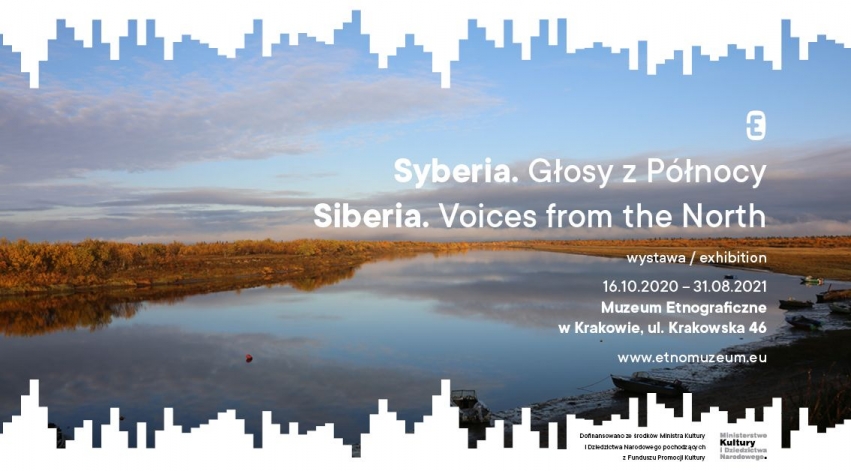 Syberia. Głosy z Północy. Plakat wystawy