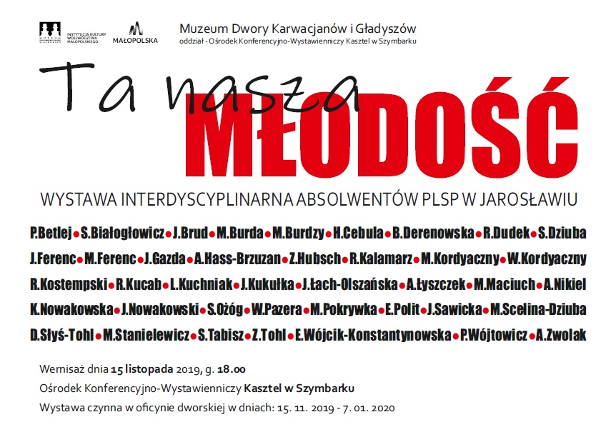 Nasza młodość - plakat wystawy