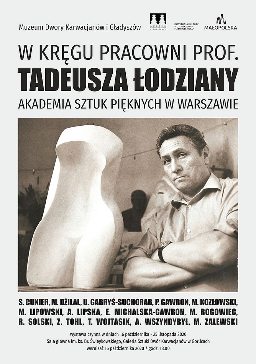 Wystawa w Galerii Sztuki Dwór Karwacjanów. Plakat