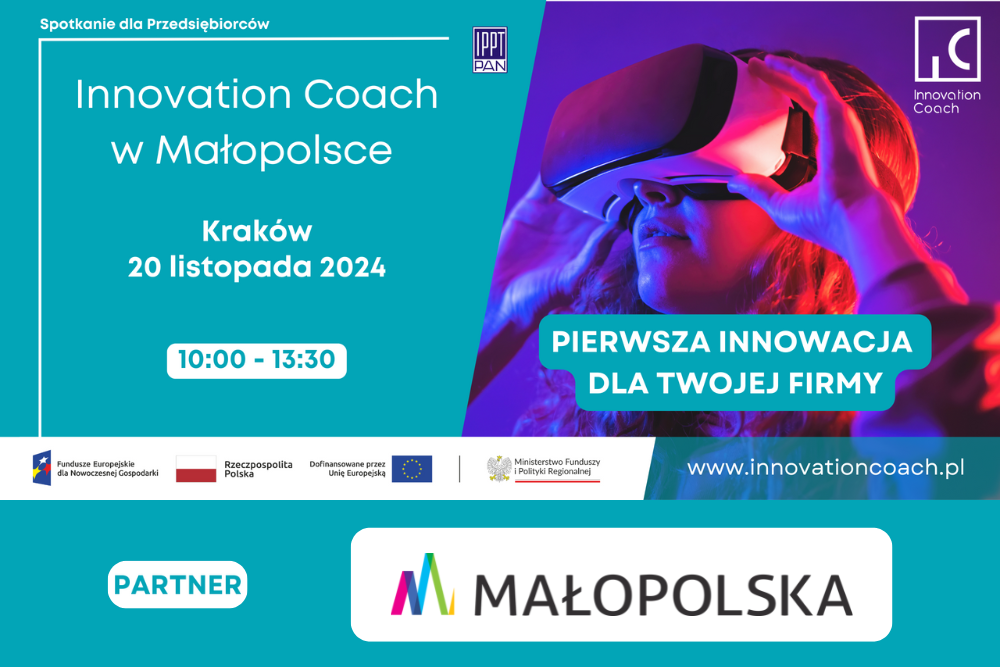 Innovation Coach w Małopolsce [REJESTRACJA] | Samorząd Województwa ...