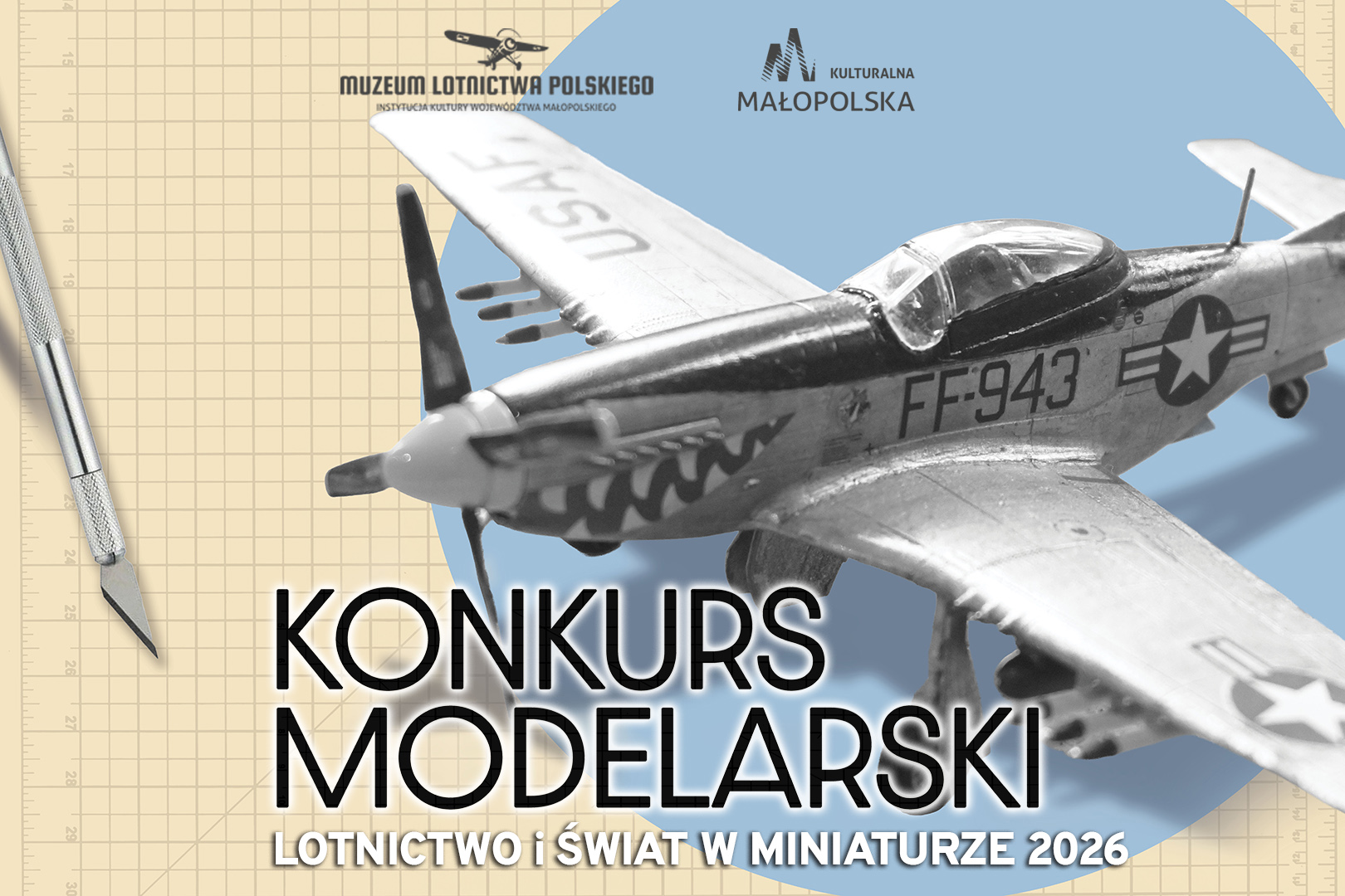 Konkurs modelarski „Lotnictwo i świat w miniaturze” 2026