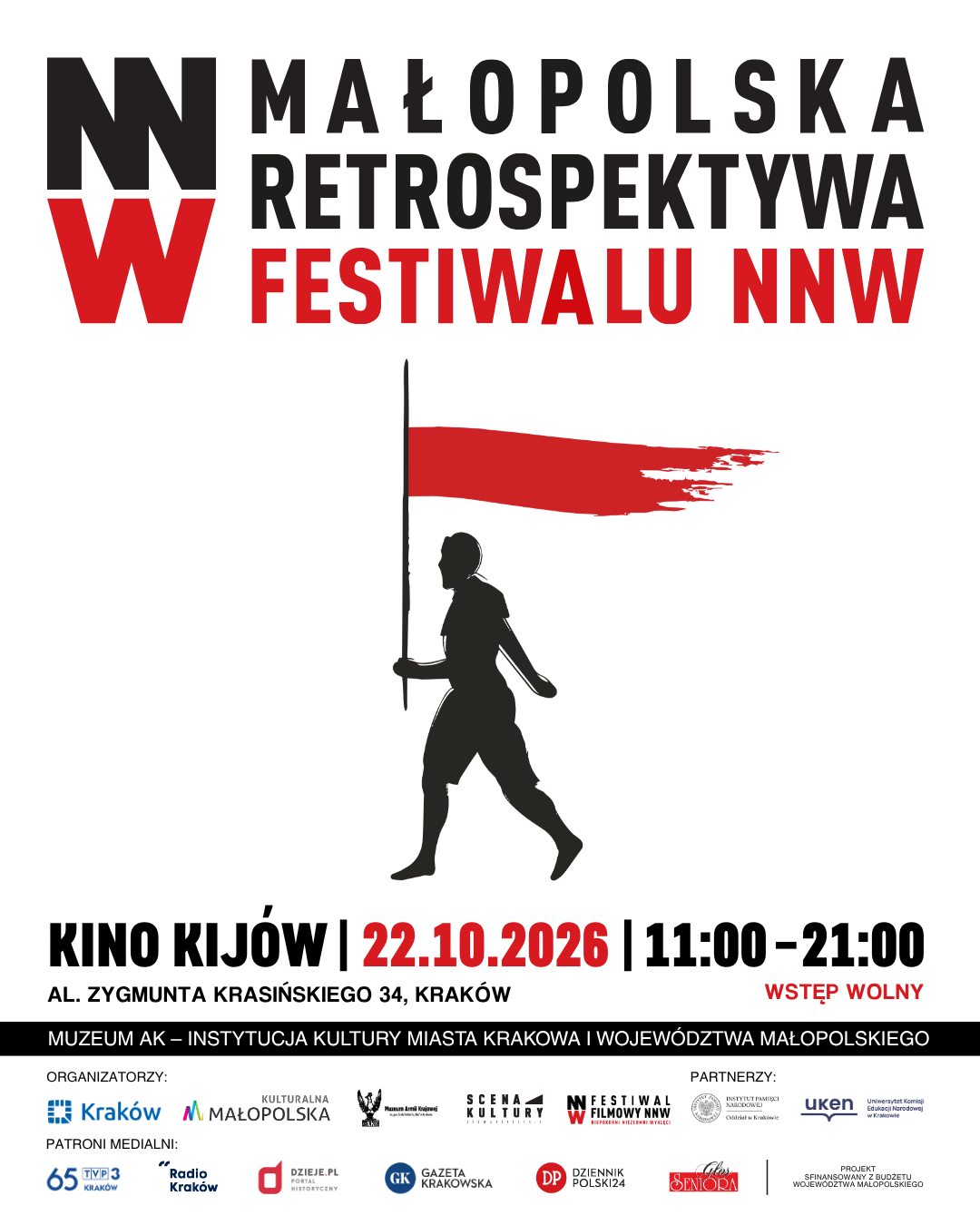 Małopolska Retrospektywa Festiwalu Filmowego NNW w Krakowie
